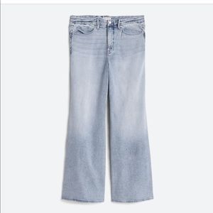 Good American Good Waist high rise palazzo jeans